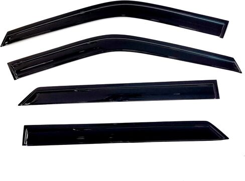 حاجب النافذة الجانبية حاجب الشمس واقي المطر فتحة التهوية يناسب فورد اكسبلورر 2020 2021 2022 2023 جديد in Kuwait