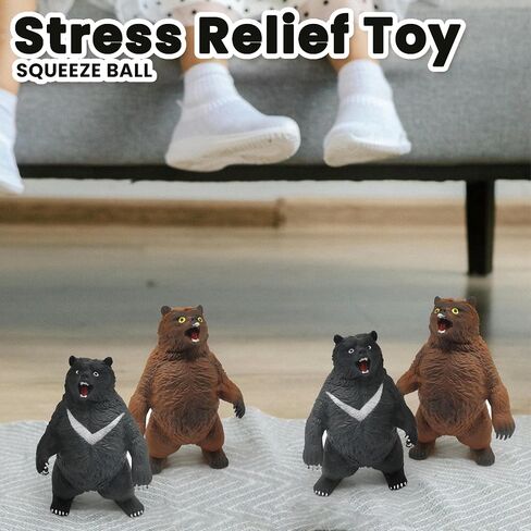 Corgi Stretchy Toys (1PCS) Stress Balls for Kids and Adults Squishy Fidget Toys, Stress Ball Stress Relief Toy, Squeeze Ball Party Favors for Kids Autism Sensory Toys for Autistic Children in Saudi Arabia