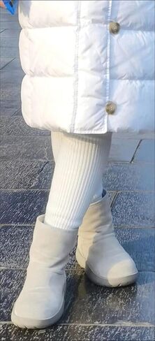 Winter Leg Warmers Warm Wool Knitted Long Boot Cuffs Topper Socks for Women in Kuwait
