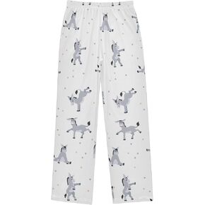 River Freshwater Fish Cute Pajama Pants for Boys Soft Pajama Pants Kids Long Pj Pants M