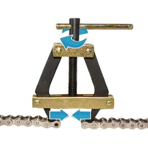 JIANWEI 25-60/60-100 Holder Puller&Breaker Cutter, Outdoor Roller Chain Breaker Tool, Motorcycle Chains Replacements, Chain Connecting Tool(Size:25-60#)