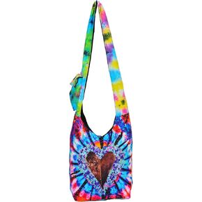 THE COLLECTION ROYAL Graphic Crossbody Bag for Women, Boho Purse, Boho Bag, Hippie Bag, Hippie Purse, Cloth Purse for Women