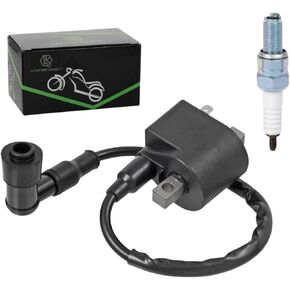 LK Ignition Coil & spark plug for Honda Suzuki Motorcycle AX100 100CC Engines