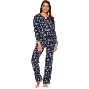 U.S. Polo Assn. 2 Piece Pajama Set for Women, Christmas Pajamas for Women, Holiday Pajamas for Women, Womens Christmas PJs