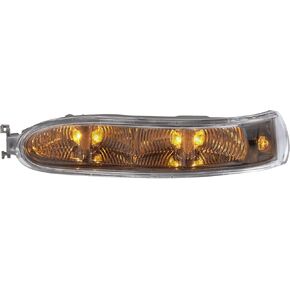 uxcell Car LED No.A2308200721 Left Side Rear View Mirror Turn Signal Amber Light Indicator for Mercedes-Benz CLK320 CLK350 CLK500 CLK550 CLK55 CLK63 SL500