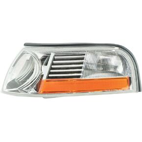 TRQ Left Corner Light Drivers Side Compatible with 03-05 Mercury Grand Marquis FO2520171