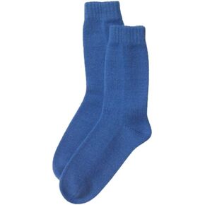 Cashmere Socks Sapphire Blue - Made in Scotland