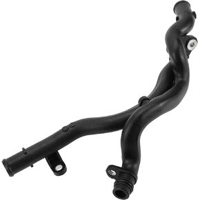 Engine Cooling Water Line for Audi Q5 3.2L 2009-2012 Good Sealing No.06E121044N/06E121044AF/06E121044E Engine Radiator Coolant Hose Black 1 Pcs