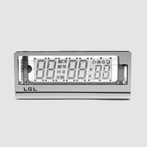 LGL Studio VFD Clock | Nixie Tube & Digital Electronic Clock with Automatic Time Sync - Retro Desktop Decoration Gift, ESP32 Chip, VCK CCCP 2024