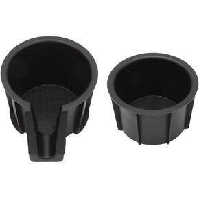 2PCS Cup Holder Center Console Inserts Compatible for 4RUNNER 2014 2015 2016 2017 2018 2019 2020 2021 Cup Holder Insert Replaces# 66991-35030 66992-35030