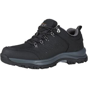 CAMEL CROWN Mens Hiking Shoes Waterproof Comfortable Work Shoes for Men Walking Outdoors Low-Cut Work Boots for Men