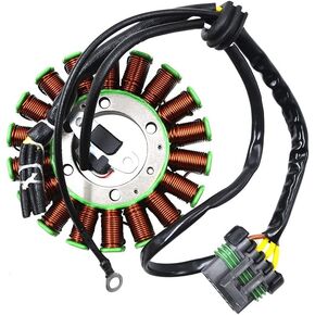 Magneto Generator Engine Stator Coil 18 Pole Fit for Polaris Sportsman 500 HO 2007 EFI 2006 2008 2009 2010 Forest Tractor Touring 2006-2014 2012 2013 Ranger 500 2010-2013 3089906 3089959