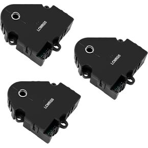 LCWRGS 604-140 HVAC Blend Door Actuator Compatible with Chevy Traverse 2009, 2010, 2011, 2012, GMC Acadia 2007-2012, Buick Enclave 2008-2012, Saturn Outlook 2007-2010, 15-73989, 20826182, 3Pcs