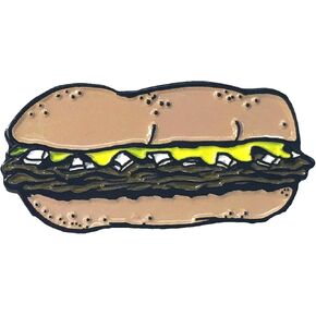 Philly Cheese Steak Philadelphia Liberty Bell Enamel Lapel Pin