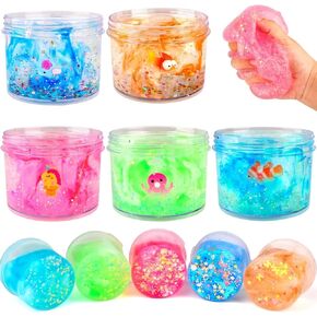 10 Pack of Scented Butter Slime, Party Favors Slime kit for Girls and Boys, Stretchy and Non-Stick, Stress Relief Toy Slime for Kids, Super Soft Sludge Toy