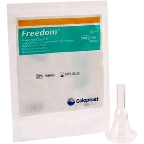 30 -Pack Condom Catheter Adhesive 35mm Large Freedom Clear LS Extra Adhesive #5490