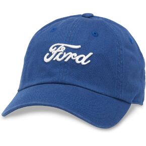 AMERICAN NEEDLE Ford Motors Unisex Adjustable Buckle Strap Baseball Hat