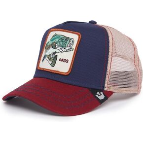 Goorin Bros. The Farm Unisex Original Adjustable Snapback Trucker Hat, Navy (FKA Jeff), One Size