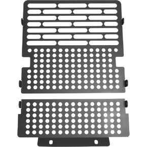 KUAFU Grille Guard Insert Compatible with Kioti CK2610/20 CK3510/20 CK4010/20 CK Series Compact Tractors Brush Guard Insert Black 4 bolts