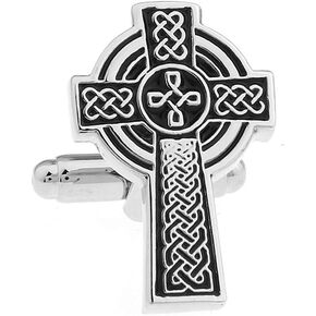 Celtic Cross Pair Cufflinks Ireland Irish Cuff Links
