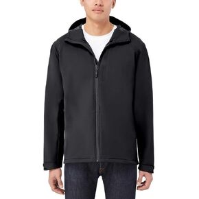 سترة KIRKLAND Signature الرجالية المقاومة للرياح والطاردة للماء (أسود، كبير) in Kuwait