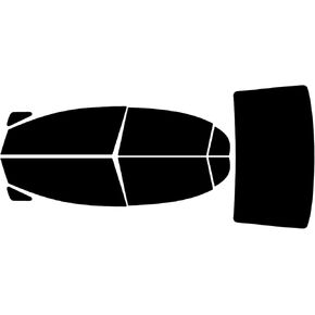 Trueline Automotive Precut Car Window Tint Compatible with Honda Civic Sedan 2006-2011 - 20% All Side and Back Windows - Window Tint Film - Pre Cut Window Tint for Car Windows - Tint Kit
