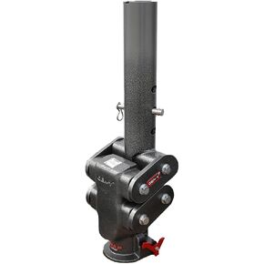 GEN-Y Hitch GH-7062 Spartan Torsion-Flex SnapLatch 2.5" Offset 4" Round Tube Gooseneck 2 5/16" Coupler Standard Height 5.5K TW 25K Towing