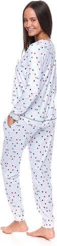 U.S. Polo Assn. 2 Piece Pajama Set for Women, Christmas Pajamas for Women, Holiday Pajamas for Women, Womens Christmas PJs in Kuwait