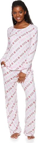 U.S. Polo Assn. 2 Piece Pajama Set for Women, Christmas Pajamas for Women, Holiday Pajamas for Women, Womens Christmas PJs in Saudi Arabia