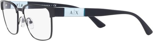 Armani Exchange Men's Ax1052 Rectangular Prescription Eyewear Frames in Saudi Arabia