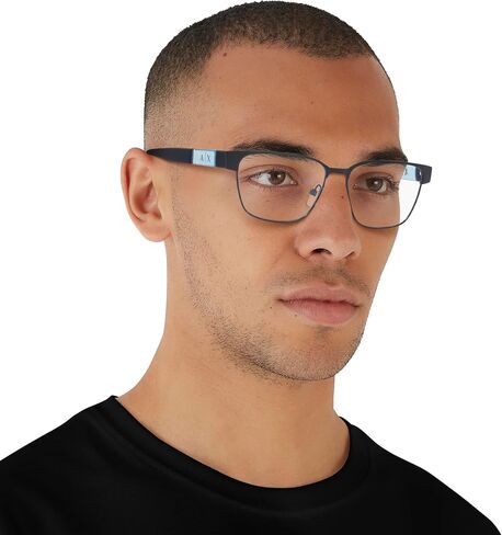 Armani Exchange Men's Ax1052 Rectangular Prescription Eyewear Frames in Saudi Arabia
