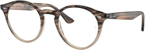 Ray-Ban Rx2180vf Low Bridge Fit Round Prescription Eyeglass Frames in Saudi Arabia