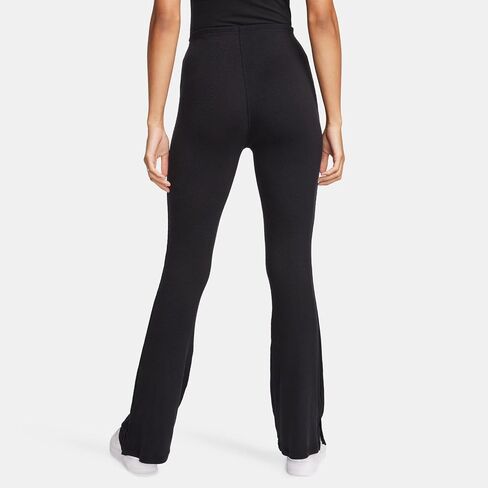 Nike Women's Chill Knit Tight Mini-Rib Flared Leggings in Saudi Arabia