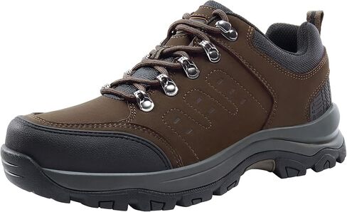 CAMEL CROWN Mens Hiking Shoes Waterproof Comfortable Work Shoes for Men Walking Outdoors Low-Cut Work Boots for Men in Saudi Arabia