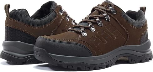 CAMEL CROWN Mens Hiking Shoes Waterproof Comfortable Work Shoes for Men Walking Outdoors Low-Cut Work Boots for Men in Saudi Arabia