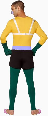 Spirit Halloween SpongeBob SquarePants Adult Mermaid Man Costume | Officially Licensed | Group Costume | Mermaid Man Cosplay in Saudi Arabia