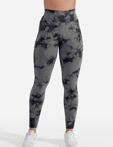 YEOREO Liz Scrunch Workout Leggings for Women High Waisted Butt Lifting V Back Waist Seamless Gym Yoga Leggings in Saudi Arabia