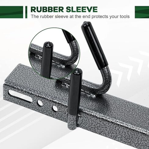 ELITEWILL 4 أماكن رفوف أكل الأعشاب للمقطورات المفتوحة/المغلقة رف تشذيب الأعشاب لمقطورة المناظر الطبيعية حامل الشاحنة ملحقات معدات الحديقة مع قفل in Kuwait