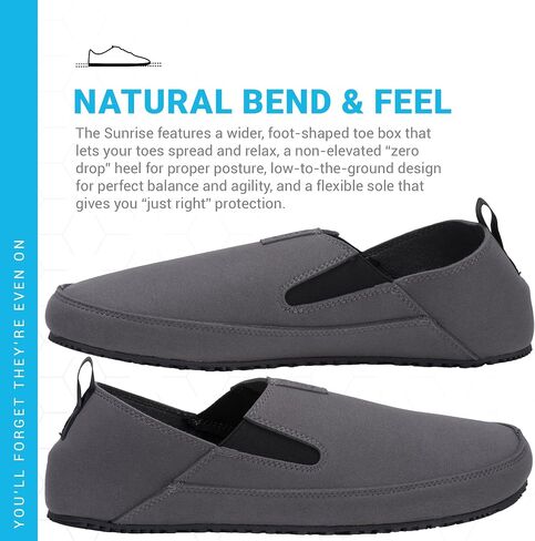 Xero Shoes Men’s Barefoot Shoes | Sunrise Casual Shoes | Lightweight, Comfortable Slip-On Camp and Travel Shoes in Saudi Arabia