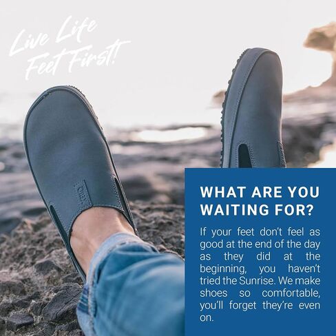 Xero Shoes Men’s Barefoot Shoes | Sunrise Casual Shoes | Lightweight, Comfortable Slip-On Camp and Travel Shoes in Saudi Arabia