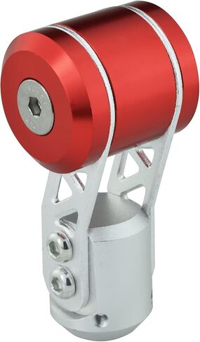 Lunsom Gear Stick Shift Knob, Metal Shifting Knob Aluminium Alloy Stick Shifter Handle Head Type T Gear Knob Fit Most Auto Manual Transmission Vehicle (Red) in Kuwait