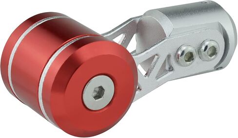 Lunsom Gear Stick Shift Knob, Metal Shifting Knob Aluminium Alloy Stick Shifter Handle Head Type T Gear Knob Fit Most Auto Manual Transmission Vehicle (Red) in Kuwait