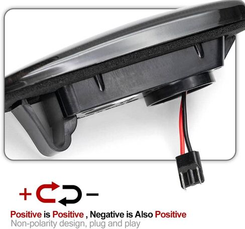 NJSBYL Impreza LED Side Marker Lamps for Subaru Impreza L LS Outback RS 1993 1994 1995 1996 1997 1998 1999 2000 2001 Driver/Passenger Side Fender Smoked Lens Dynamic Amber LED Turn Singal Lights Kits in Kuwait
