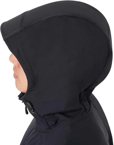 سترة KIRKLAND Signature الرجالية المقاومة للرياح والطاردة للماء (أسود، كبير) in Kuwait