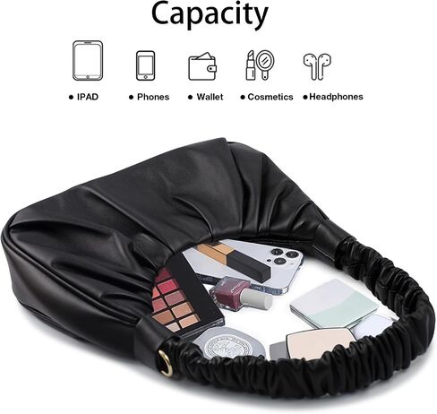 IwIeIaIrI Mini Purse Shoulder Bags - Cute Hobo Tote Handbag Clutch Purses For Women Trendy Pearl Bag in Kuwait