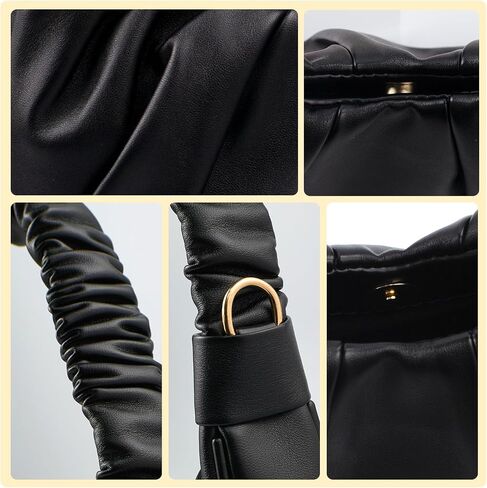 IwIeIaIrI Mini Purse Shoulder Bags - Cute Hobo Tote Handbag Clutch Purses For Women Trendy Pearl Bag in Kuwait