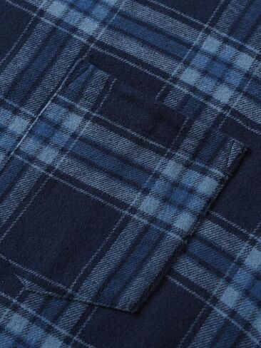 Esenchel Women's Long Sleeve Flannel Nightgown with Pockets in Kuwait