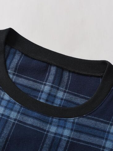 Esenchel Women's Long Sleeve Flannel Nightgown with Pockets in Kuwait