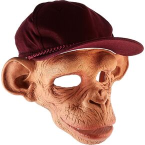 Zagone Studios Men's Chee-Chee Monkey Mask With Hat