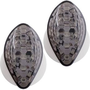 Kinstecks 1 Pair Motorcycle Side Marker Light Motorcycle Indicator LED Flush Mount Turn Signal Light Blinker Turning Lamp for Honda CBR600RR CBR1000RR CBR600F4 CBR600F4I CBR919 CBR929